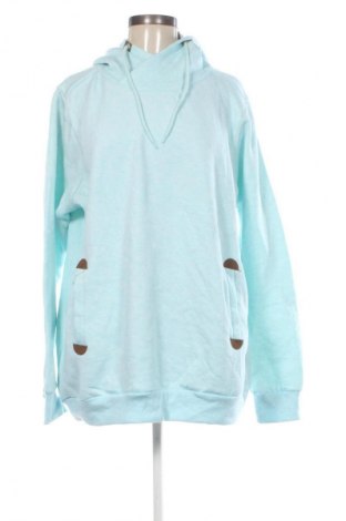Damen Sweatshirt Infinity, Größe 3XL, Farbe Blau, Preis 18,99 €