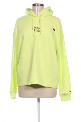 Hanorac de femei Tommy Jeans, Mărime XL, Culoare Verde, Preț 417,06 Lei