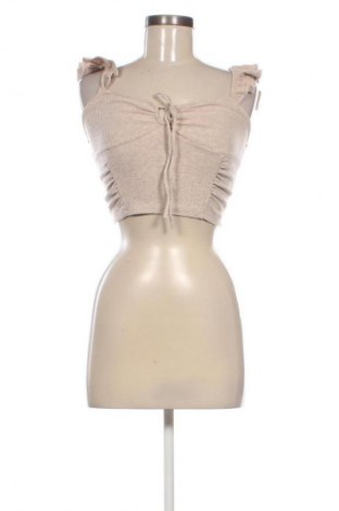 Dámský top Bershka, Velikost M, Barva Béžová, Cena  418,00 Kč