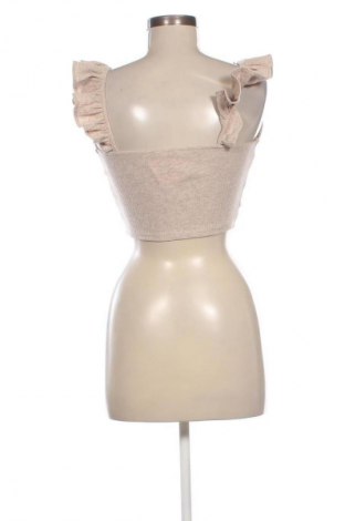 Dámský top Bershka, Velikost M, Barva Béžová, Cena  418,00 Kč