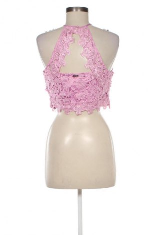 Γυναικείο τοπ Guess, Μέγεθος M, Χρώμα Βιολετί, Τιμή 19,99 €