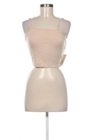 Γυναικείο τοπ NA-KD, Μέγεθος L, Χρώμα  Μπέζ, Τιμή 13,99 €