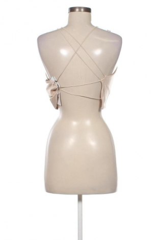 Γυναικείο τοπ NA-KD, Μέγεθος L, Χρώμα  Μπέζ, Τιμή 13,99 €