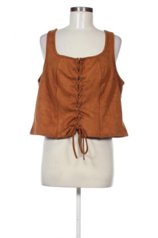 Női top SHEIN, Méret XXL, Szín Barna, Ár 3 519 Ft
