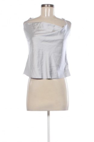 Γυναικείο τοπ Stradivarius, Μέγεθος M, Χρώμα Ασημί, Τιμή 10,99 €