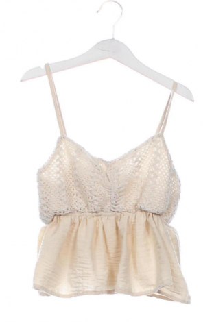 Γυναικείο τοπ Unbranded, Μέγεθος XS, Χρώμα  Μπέζ, Τιμή 15,00 €