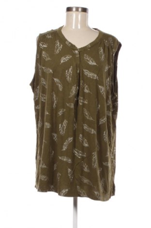 Γυναικείο τοπ Ms Mode, Μέγεθος 3XL, Χρώμα Πράσινο, Τιμή 9,99 €