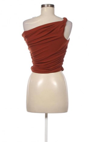 Дамски топ Zara, Размер S, Цвят Кафяв, Цена 8,18 €