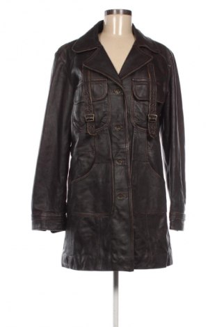 Damen Ledermantel Pierre Cardin, Größe L, Farbe Braun, Preis € 112,00