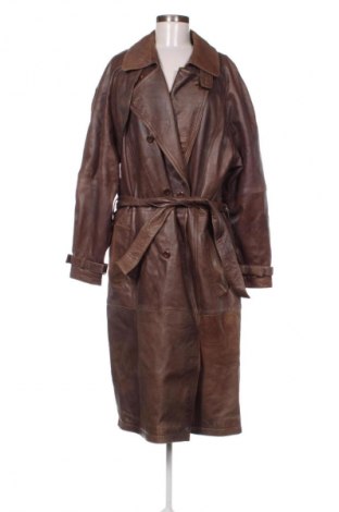 Dámská kožená bunda  Unbranded, Velikost XXL, Barva Hnědá, Cena  3 118,00 Kč