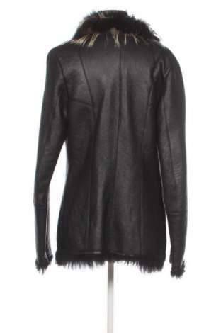 Δερμάτινο γυναικείο παλτό Unbranded, Μέγεθος M, Χρώμα Μαύρο, Τιμή 109,91 €