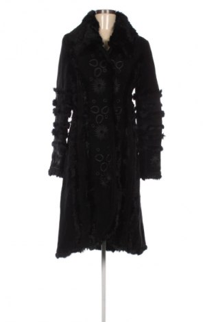 Damen Ledermantel Unbranded, Größe M, Farbe Schwarz, Preis 109,92 €