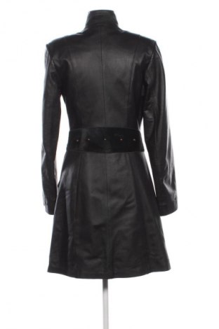 Damski skórzany płaszcz Unbranded, Rozmiar M, Kolor Czarny, Cena 589,43 zł