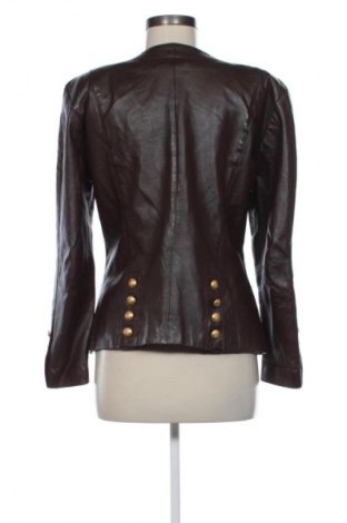 Γυναικείο δερμάτινο μπουφάν Alba Moda, Μέγεθος M, Χρώμα Καφέ, Τιμή 51,99 €