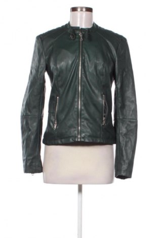 Dámska kožená bunda  Amisu, Veľkosť M, Farba Zelená, Cena  30,00 €