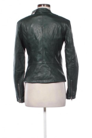 Dámska kožená bunda  Amisu, Veľkosť M, Farba Zelená, Cena  30,00 €