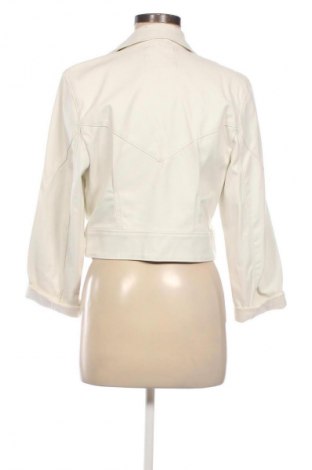 Dámská kožená bunda  Bershka, Velikost S, Barva Bílá, Cena  850,00 Kč