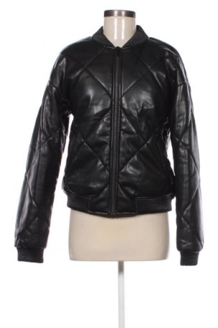 Γυναικείο δερμάτινο μπουφάν C&A, Μέγεθος L, Χρώμα Μαύρο, Τιμή 30,00 €