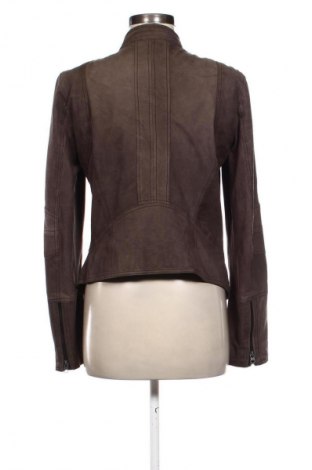 Γυναικείο δερμάτινο μπουφάν Edc By Esprit, Μέγεθος L, Χρώμα Γκρί, Τιμή 66,56 €