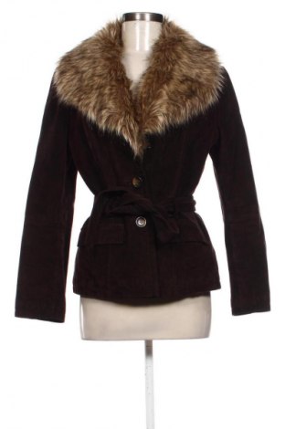 Damen Lederjacke F&F, Größe M, Farbe Braun, Preis € 50,00