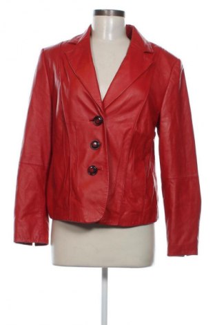 Dámska kožená bunda  Gerry Weber, Veľkosť M, Farba Červená, Cena  49,95 €