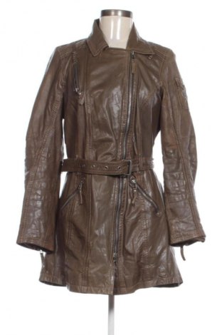 Γυναικείο δερμάτινο μπουφάν Gipsy, Μέγεθος M, Χρώμα Καφέ, Τιμή 80,18 €
