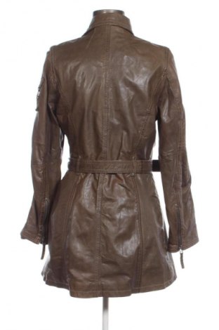 Γυναικείο δερμάτινο μπουφάν Gipsy, Μέγεθος M, Χρώμα Καφέ, Τιμή 80,18 €