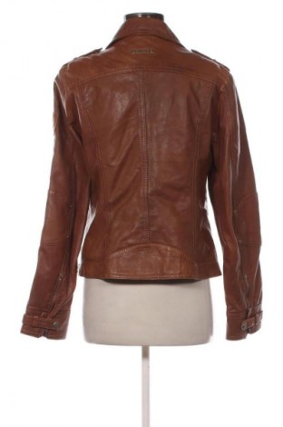 Γυναικείο δερμάτινο μπουφάν Gipsy, Μέγεθος XL, Χρώμα Καφέ, Τιμή 91,99 €