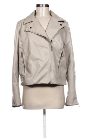 Dámska kožená bunda  H&M, Veľkosť XL, Farba Sivá, Cena  30,00 €