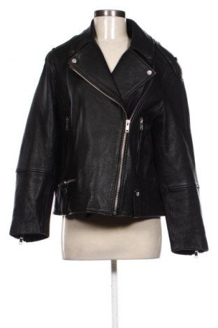 Dámská kožená bunda  H&M, Velikost M, Barva Černá, Cena  2 671,00 Kč
