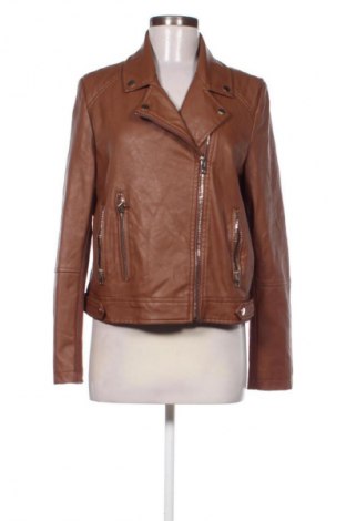 Damska kurtka skórzana Jean Pascale, Rozmiar M, Kolor Brązowy, Cena 91,99 zł