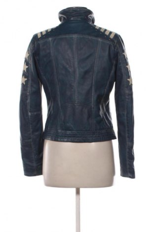 Γυναικείο δερμάτινο μπουφάν Kangaroos, Μέγεθος M, Χρώμα Μπλέ, Τιμή 66,00 €