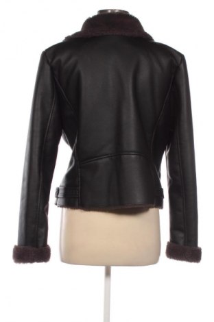 Damen Lederjacke Mango, Größe L, Farbe Schwarz, Preis 21,00 €