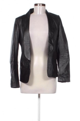 Damen Lederjacke Mango, Größe XS, Farbe Schwarz, Preis € 41,99