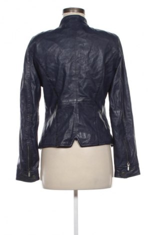 Női bőrdzseki Manguun, Méret M, Szín Kék, Ár 18 009 Ft