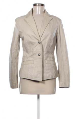 Γυναικείο δερμάτινο μπουφάν Max&Co., Μέγεθος L, Χρώμα  Μπέζ, Τιμή 161,13 €