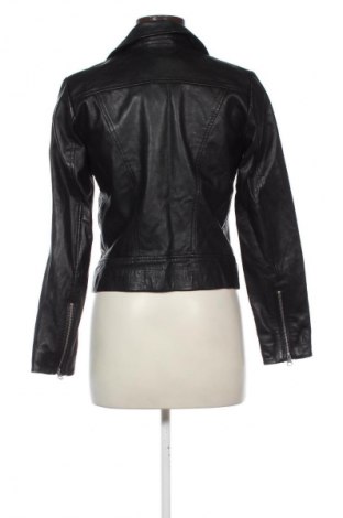 Дамско кожено яке Pieces, Размер S, Цвят Черен, Цена 104,81 €