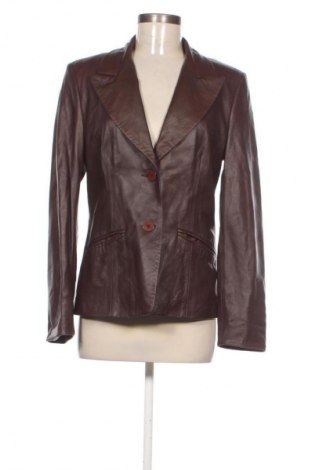 Дамско кожено яке Polar Leder, Размер M, Цвят Кафяв, Цена 36,30 €