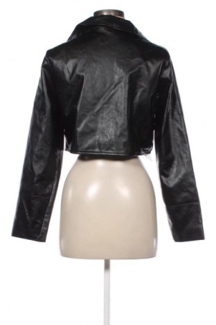 Dámska kožená bunda  SHEIN, Veľkosť M, Farba Čierna, Cena  29,95 €