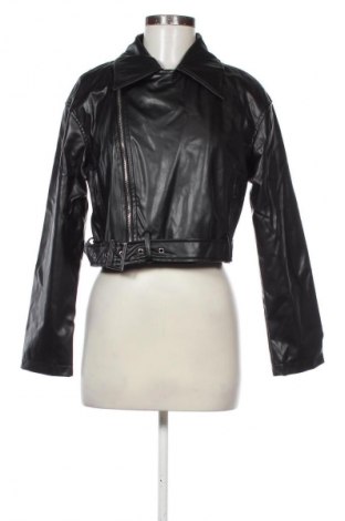 Damen Lederjacke SHEIN, Größe S, Farbe Schwarz, Preis € 15,99