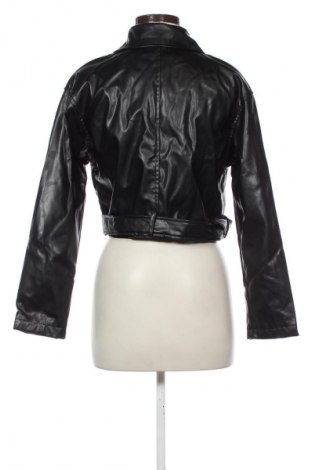 Damen Lederjacke SHEIN, Größe S, Farbe Schwarz, Preis € 15,99