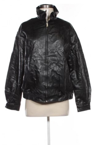 Geacă de piele pentru femei SHEIN, Mărime S, Culoare Negru, Preț 75,99 Lei