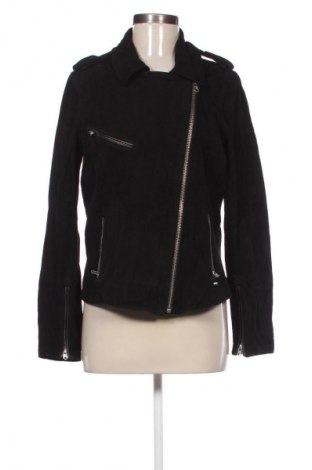 Női bőrdzseki Scotch & Soda, Méret L, Szín Fekete, Ár 52 156 Ft