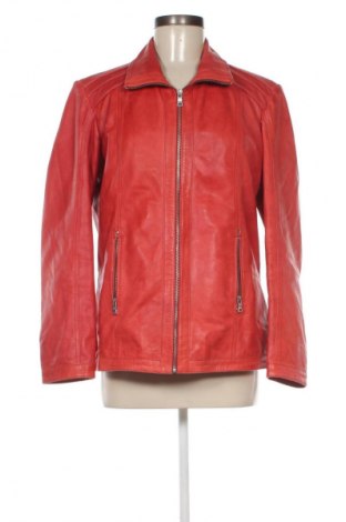 Γυναικείο δερμάτινο μπουφάν Signora M, Μέγεθος M, Χρώμα Κόκκινο, Τιμή 42,99 €