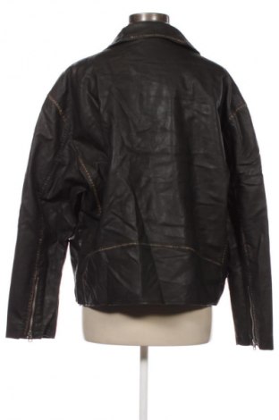 Damen Lederjacke Topshop, Größe XL, Farbe Schwarz, Preis € 20,99