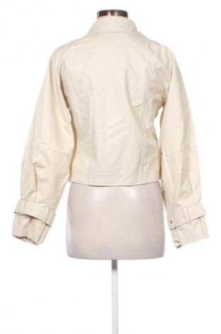 Geacă de piele pentru femei Unbranded, Mărime S, Culoare Bej, Preț 156,40 Lei