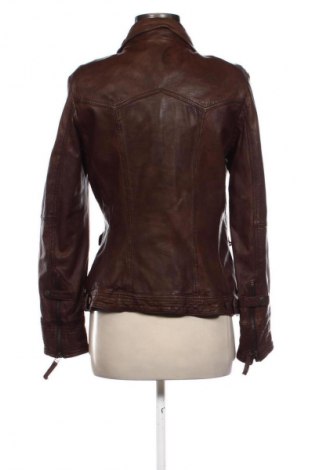 Γυναικείο δερμάτινο μπουφάν Unbranded, Μέγεθος S, Χρώμα Καφέ, Τιμή 50,00 €