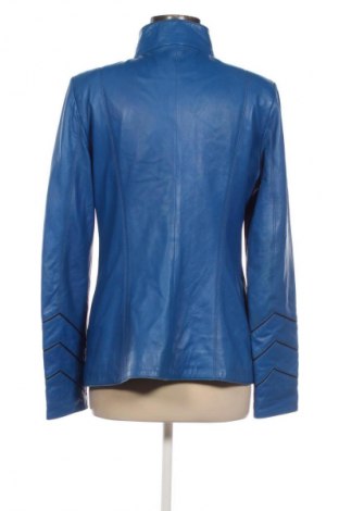 Geacă de piele pentru femei Unbranded, Mărime XL, Culoare Albastru, Preț 491,24 Lei
