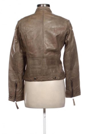 Γυναικείο δερμάτινο μπουφάν Unbranded, Μέγεθος XS, Χρώμα  Μπέζ, Τιμή 50,00 €
