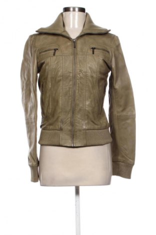 Γυναικείο δερμάτινο μπουφάν Unbranded, Μέγεθος M, Χρώμα  Μπέζ, Τιμή 50,00 €